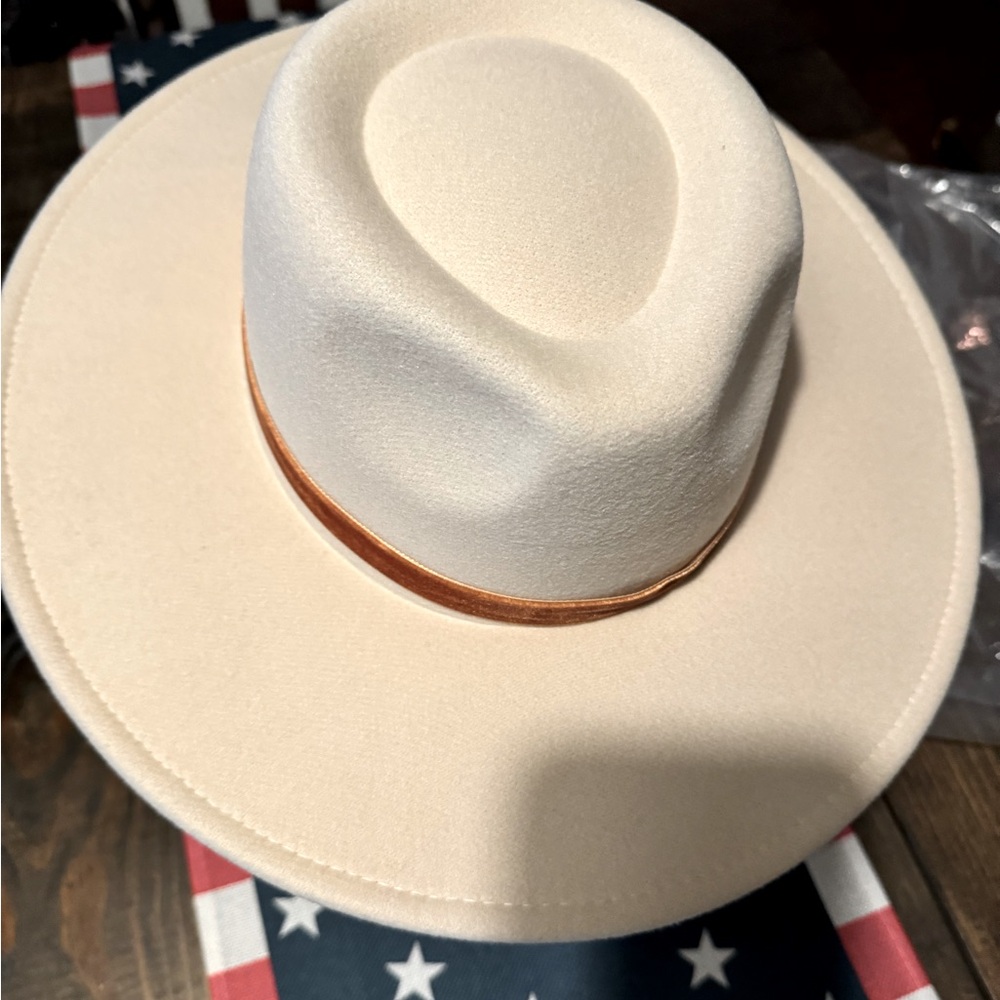 NWOT NashvilleWide Brim Hat -Cream Not For Sale
